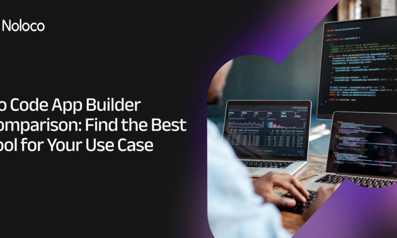 노코드 시작: 가장 쉬운 앱 빌더 5가지 비교