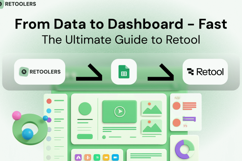 Retool을 이용한 내부 도구 구축 기본 흐름