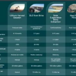 리튬 추출 기술의 혁신: 염호 vs 광석 채굴