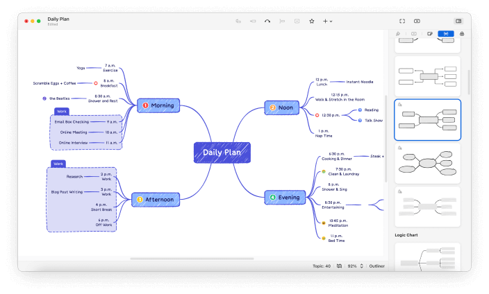 마인드맵 프로그램으로 아이디어 정리하기: XMind 활용법