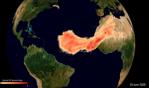 먼지 폭풍이 아프리카에서 아메리카까지 이동하는 이유와 주요 영향 분석