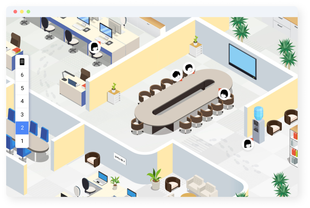 메타버스 내 가상 오피스 구축 및 원격 근무 툴