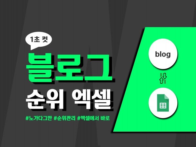 블로그 검색 노출 순위 추적 자동화 프로그램